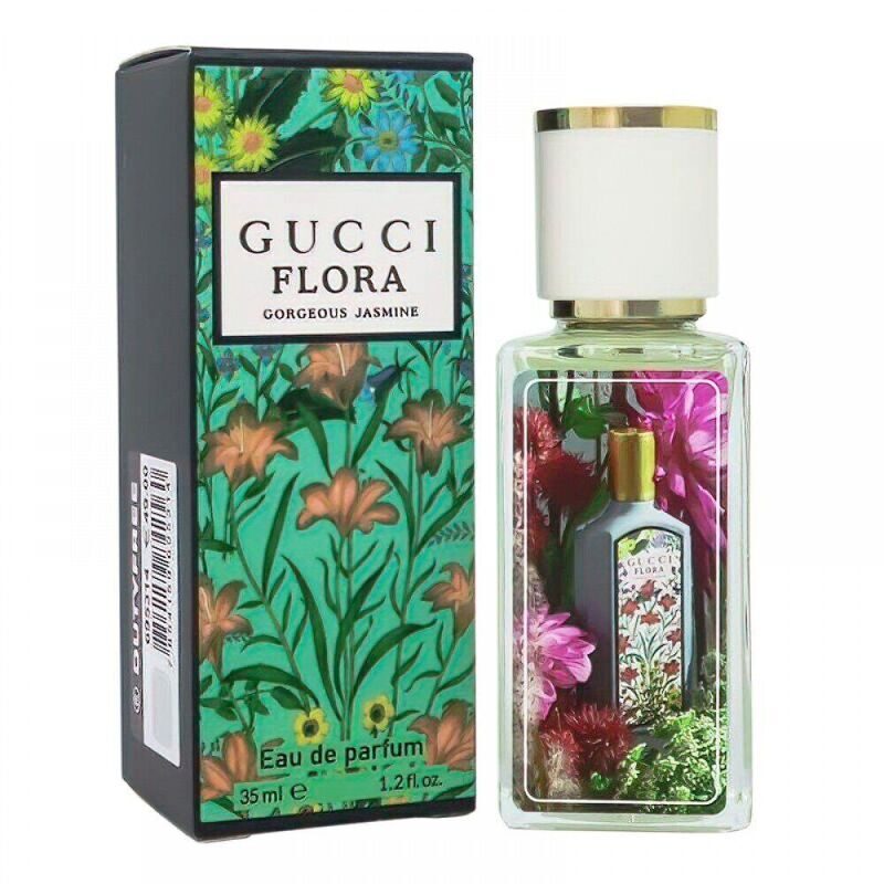 Стойкий пробник Gucci Flora Gorgeus Jasmine edt for women 35 ml.