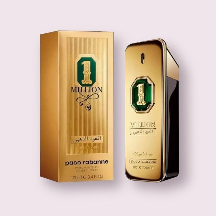 Парфюмерная вода Paco Rabanne "1 Million Golden Oud Intense", 100 ml (LUXE)